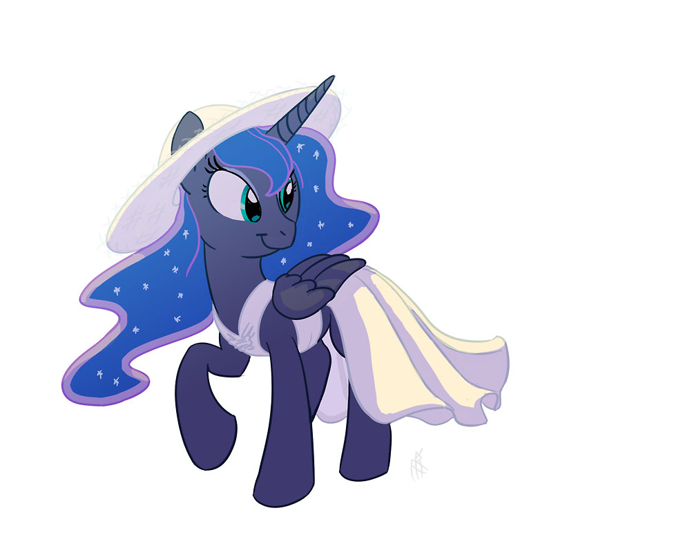 Bronycon print: Luna