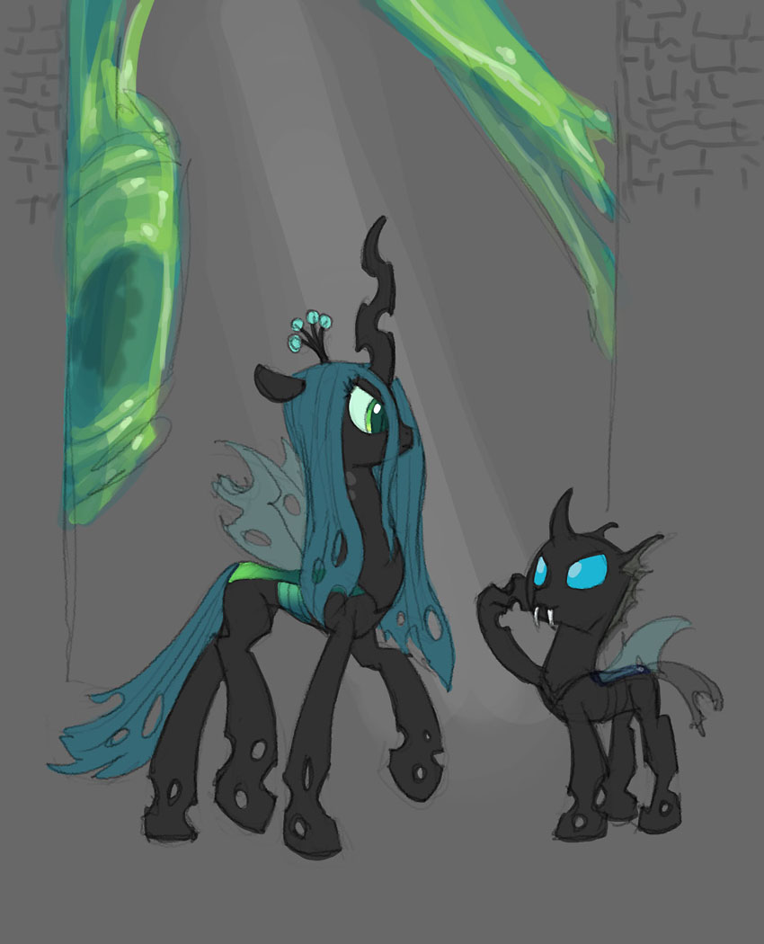 Changeling concept: The Chrysalis Hive