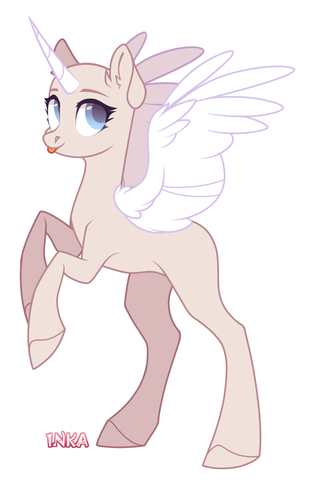 F2U pony base by 1no4ka on DeviantArt