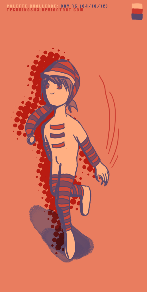 Palette Challenge 15: Striped Devil