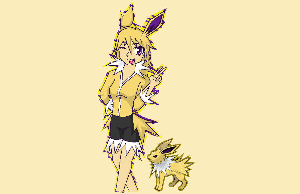 Human Jolteon by kcra123 on DeviantArt