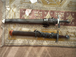2023 Leather sword scabbards for foam swords