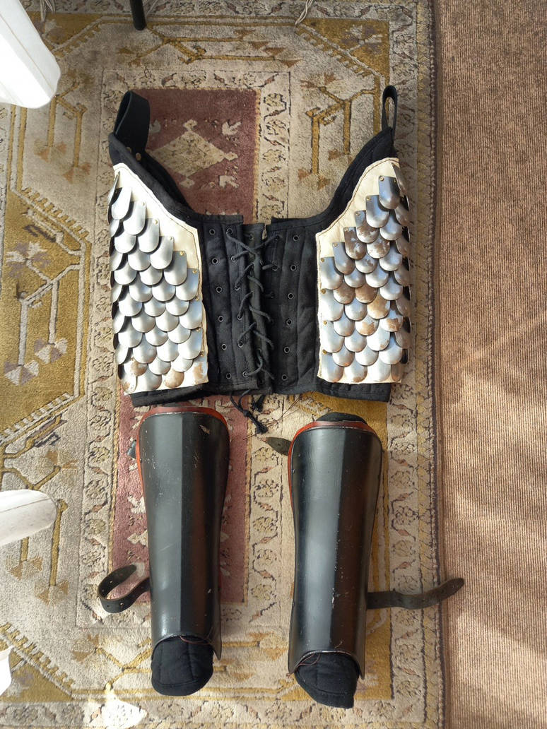 2022 Padded leg scale armor and plate armor by Greiffenfels on DeviantArt
