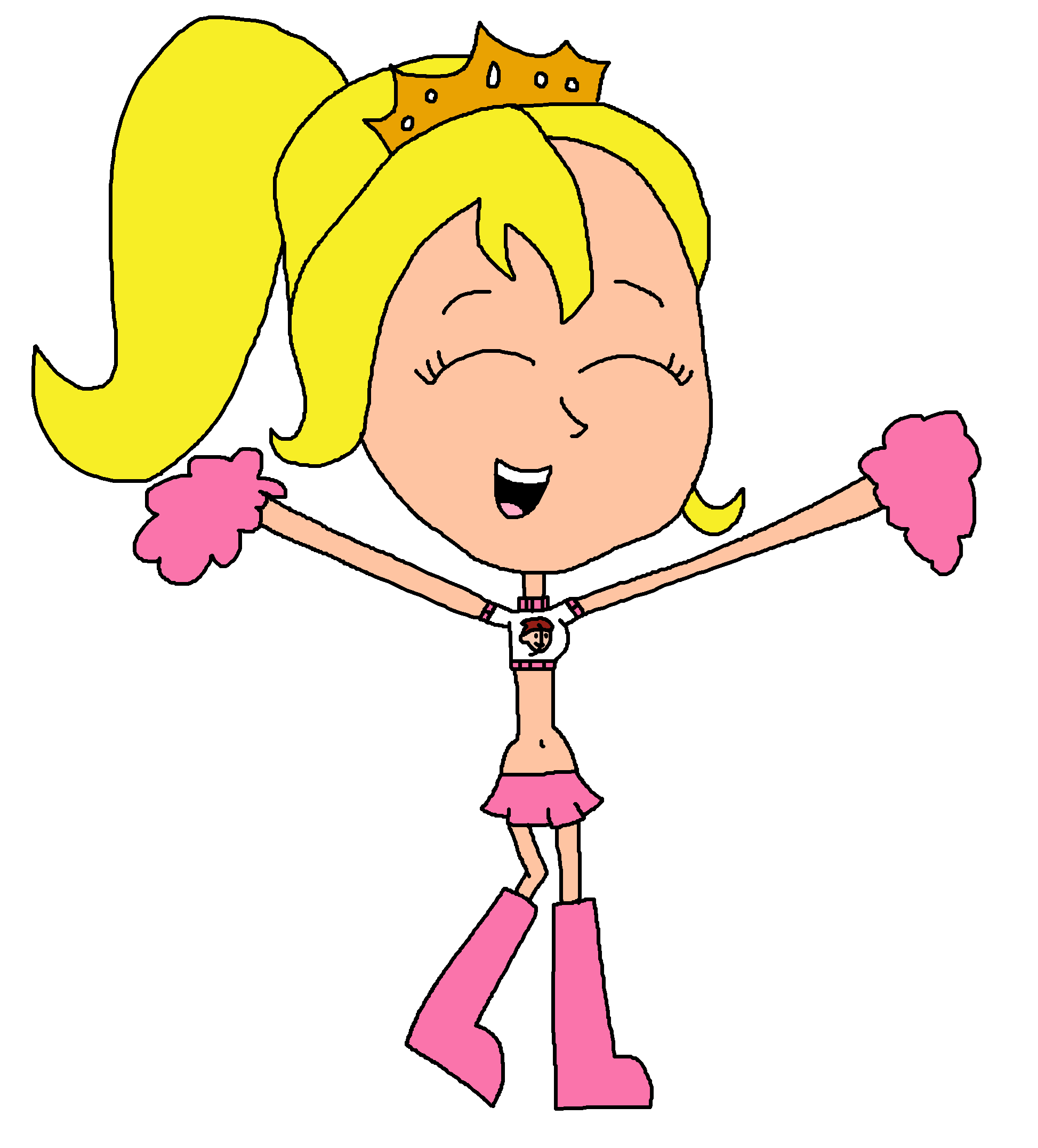 Princess Dawn the Cheerleader