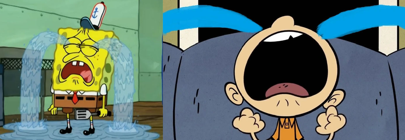 SpongeBob SquarePants And Lincoln Loud Crying By NicholasJudy456Rtrnz spongebob-squarepants-and-lincoln-loud-crying-by-nicholasjudy456rtrnz