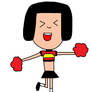 Pepito as a Cheerleader