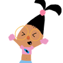 Mona as a Cheerleader