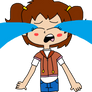Laura Haruna Crying