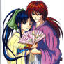 Kenshin and Kaoru