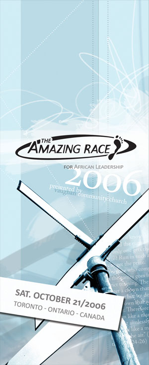 Amazing Race - Brochure Face