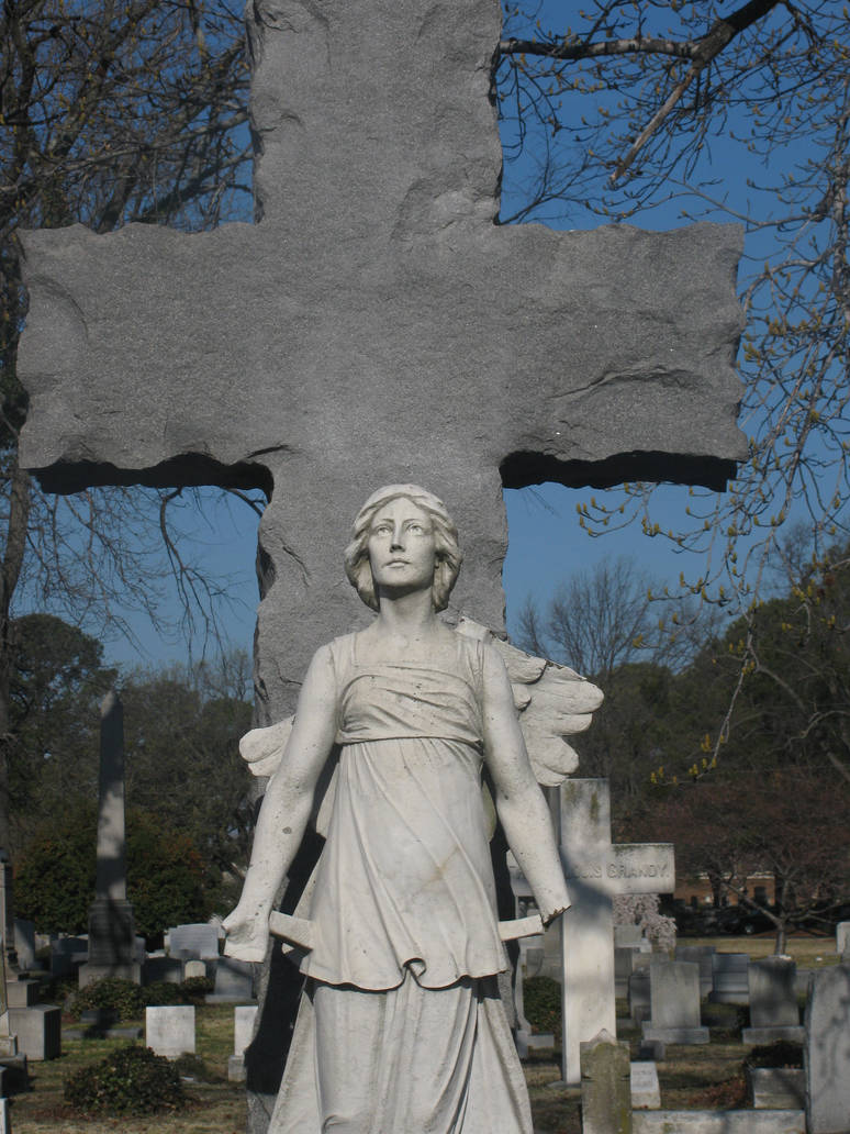 Woman with the cross