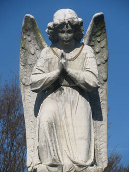 Praying Angel- Closeup