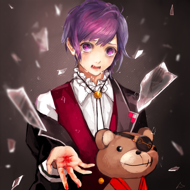 Diabolik Lovers  Anime Fan art, Manga boy, purple, black