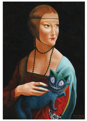 Lady with kitten by DanielSzemraj Lady with kitten by DanielSzemraj