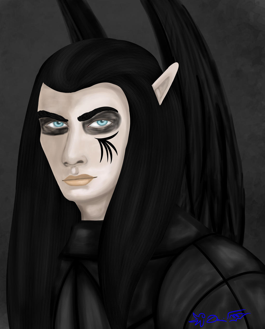 Aziel portrait alt by Danitheangeldevil on DeviantArt