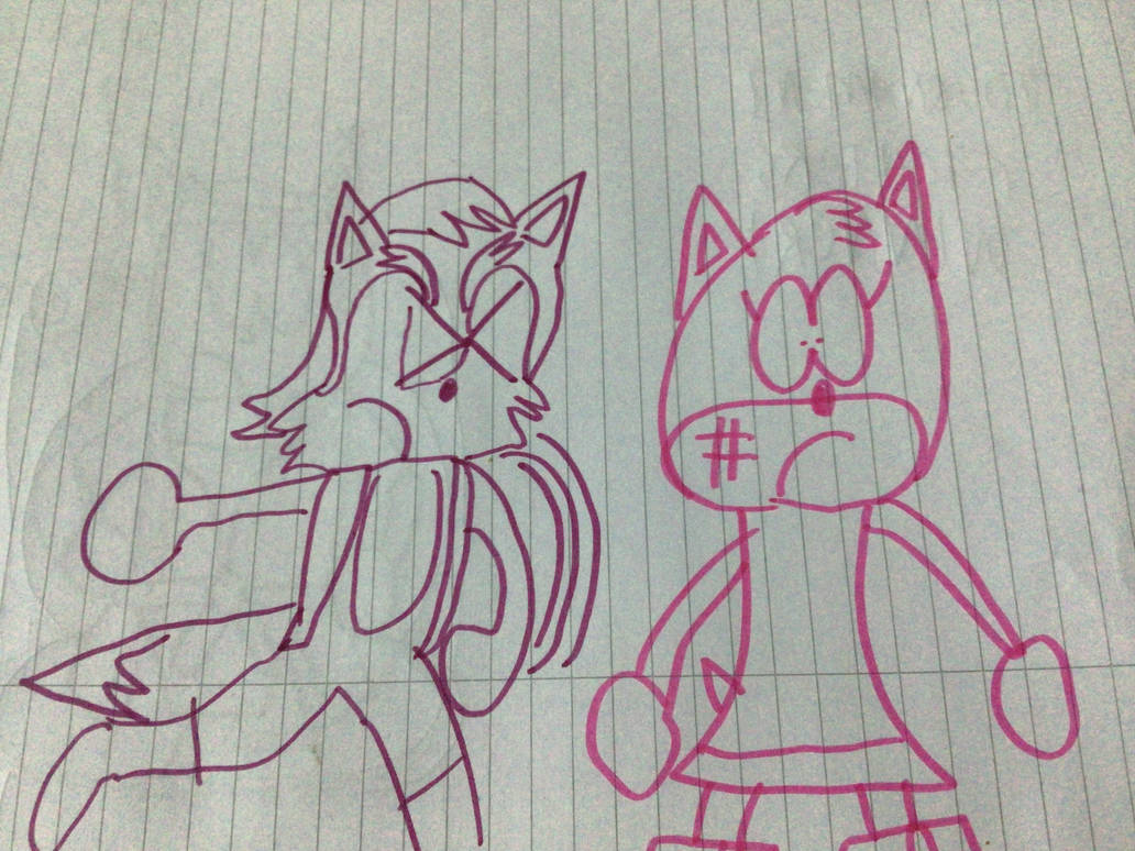 Archie Amy Render Archie Amy Rose - Issue 134 Scene by TeamProckyBen on DeviantArt
