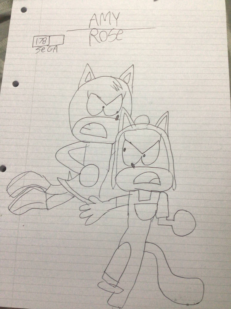 Archie Amy Render Archie Amy Rose - Issue 178 Cover by TeamProckyBen on DeviantArt