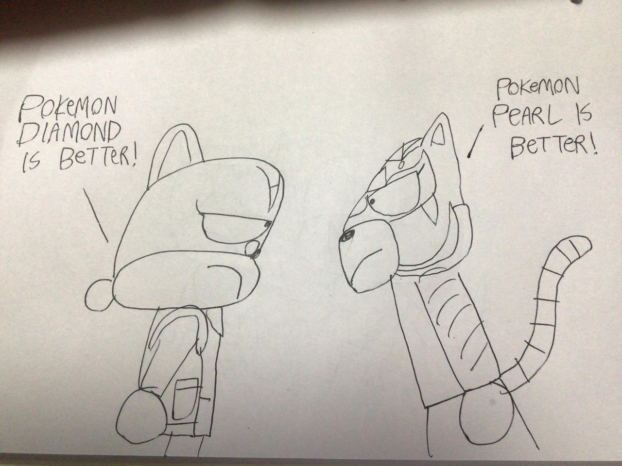 Relic And Tigress Arguing by TeamProckyBen on DeviantArt