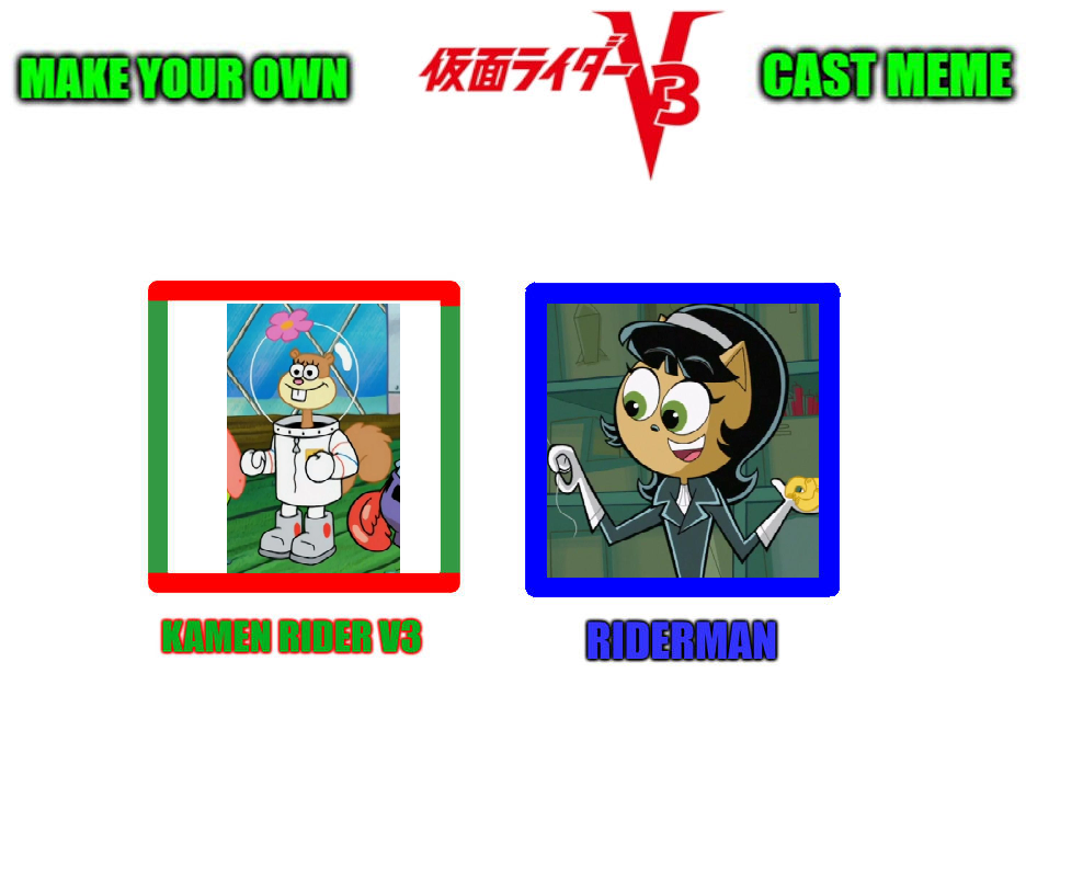 Kamen Rider Double Movie ReCast Meme by TeamProckyBen on DeviantArt