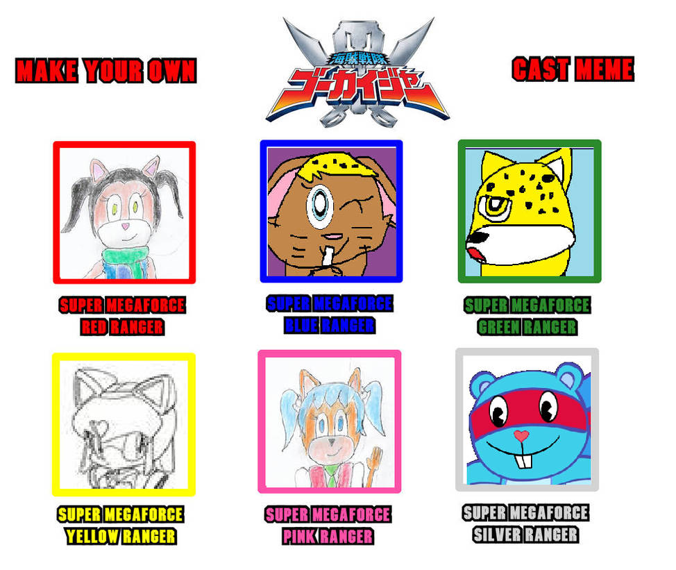 Kaizoku Sentai Gokaiger ReCast Meme by TeamProckyBen on DeviantArt