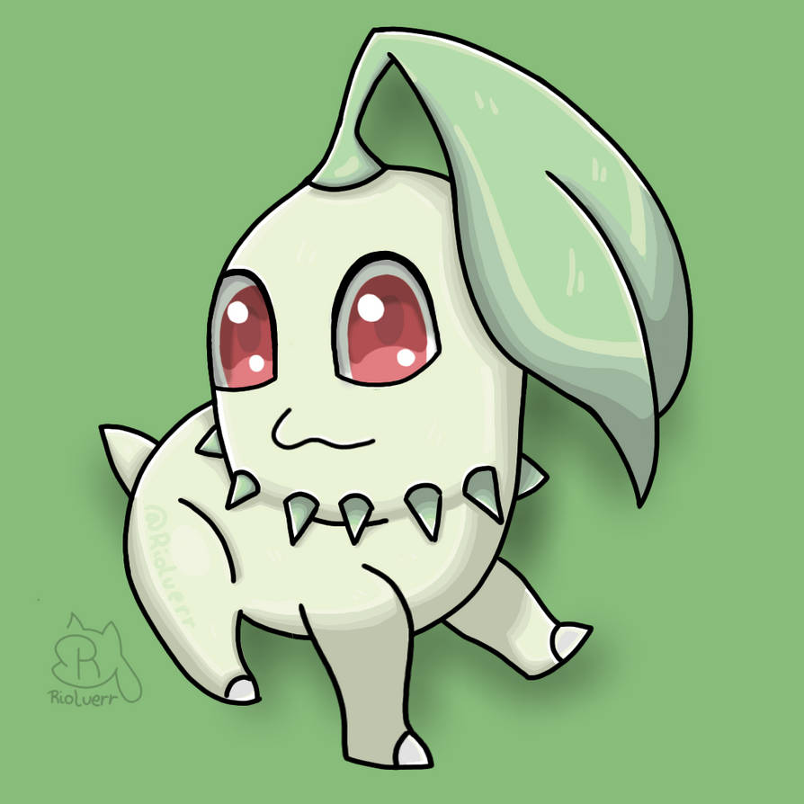 Chikorita Pokemon Fanart By TheRioluerr On DeviantArt chikorita-pokemon-fanart-by-therioluerr-on-deviantart
