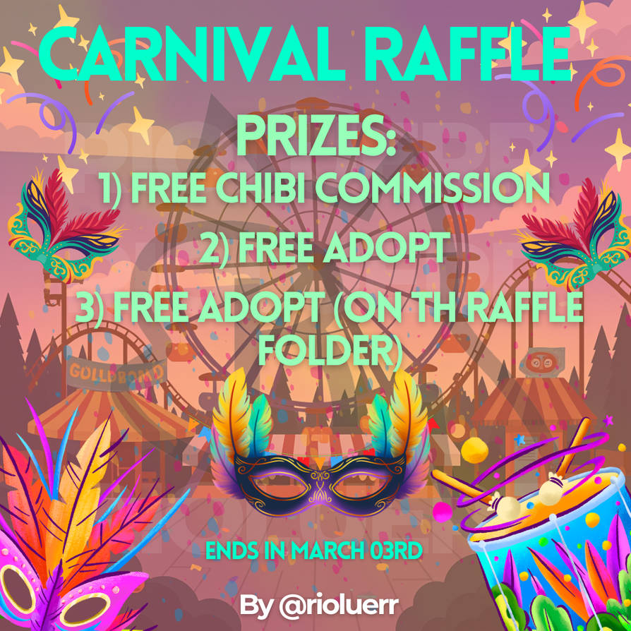Shino Raffles Carnival Chibi Art Raffle by TheRioluerr on DeviantArt