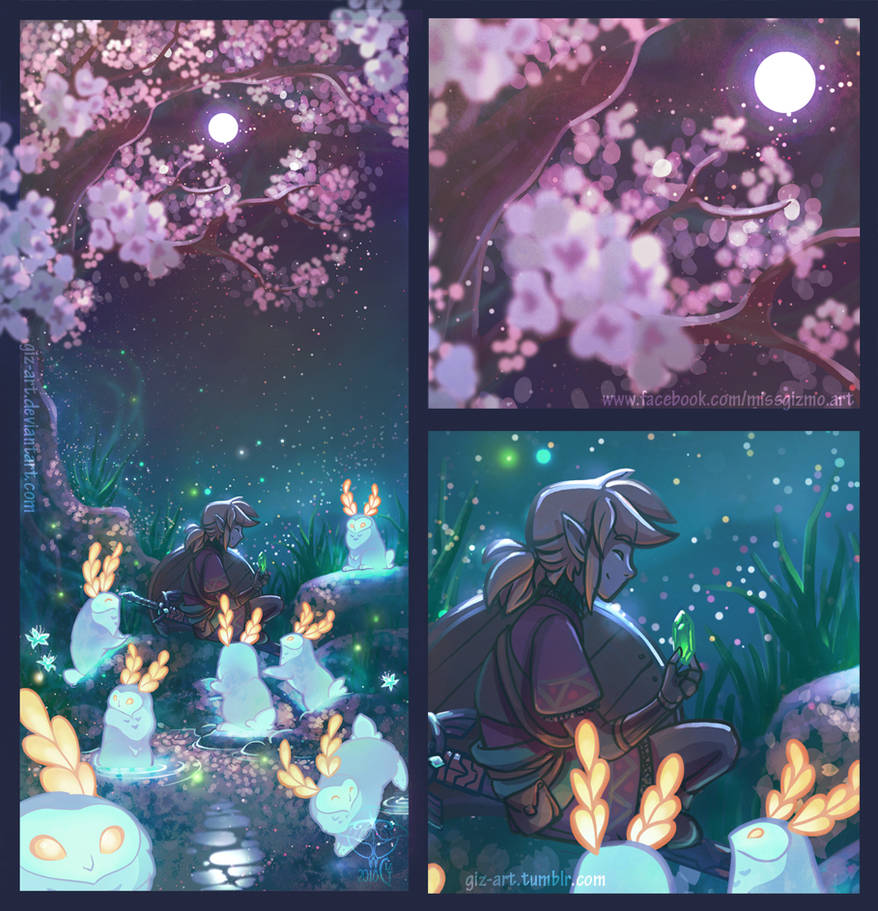 Blepee Blupee sanctuary - Breath of the wild by giz-art on DeviantArt