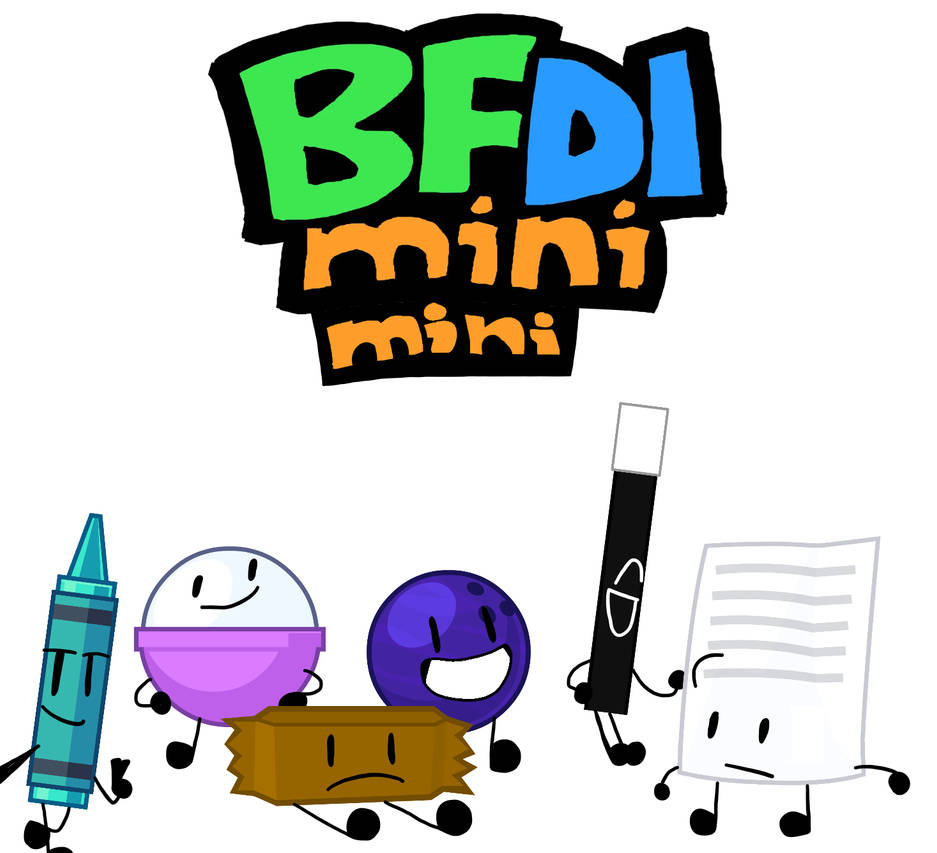 bfdi mini mini: the cast by Espurrman55 on DeviantArt