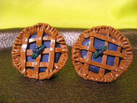 Blueberry Pie Earrings