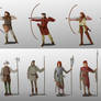 quick medieval sketches