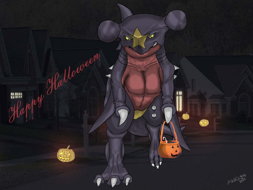 Garchomp Halloween