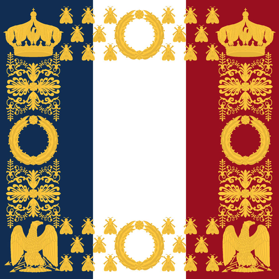 French 1812 Regimental Standard Pattern by Ostosman on DeviantArt
