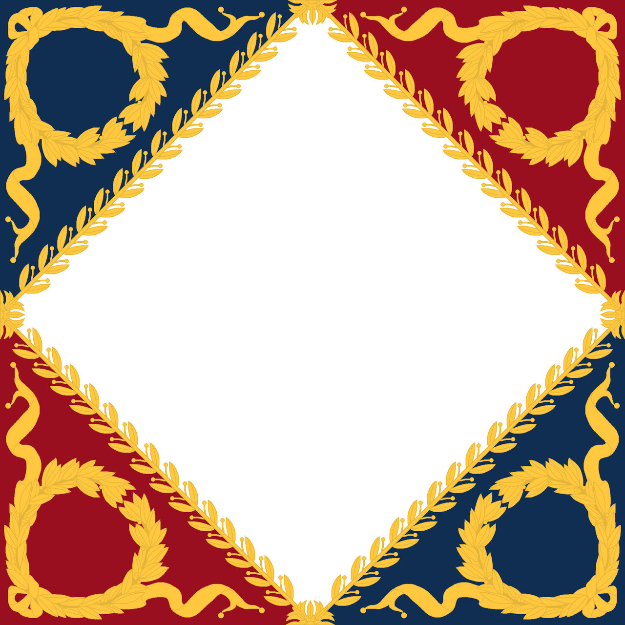 French 1804 Regimental Standard Pattern by Ostosman on DeviantArt