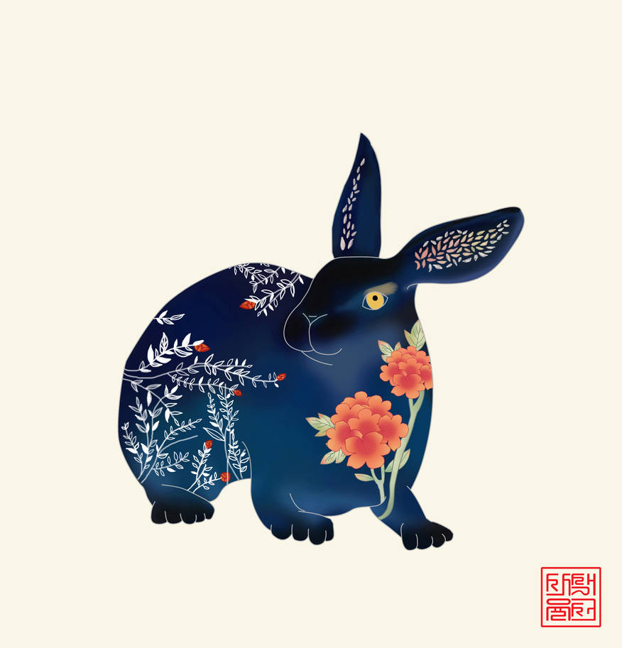 Korean Blue Rabbit by CTPLChipmunk on DeviantArt