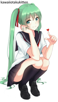 Hatsune Miku Render (9)