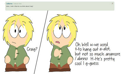 What do you think about Craig? (Question 2) by ask-tweek-the-freak