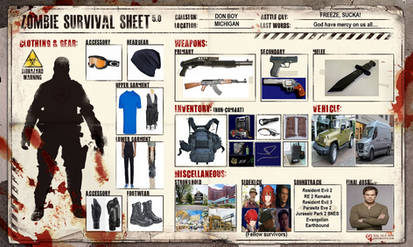 My Zombie Survival Layout