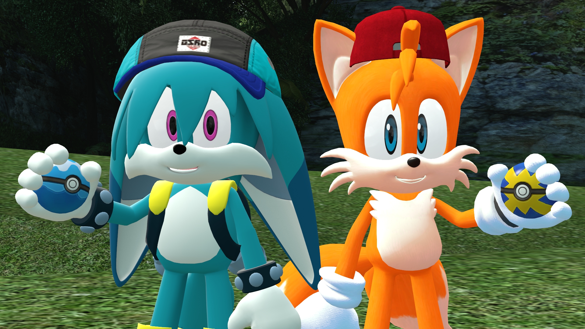 Tails Xkit Tails and Kit as Pokemon Trainers by YoshiTails13 on DeviantArt