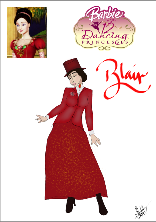 Blair from 12 dancing princesses by Grimdemon23 on DeviantArt