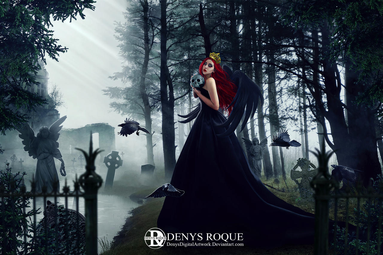 Lady Raven by DenysDigitalArtwork on DeviantArt