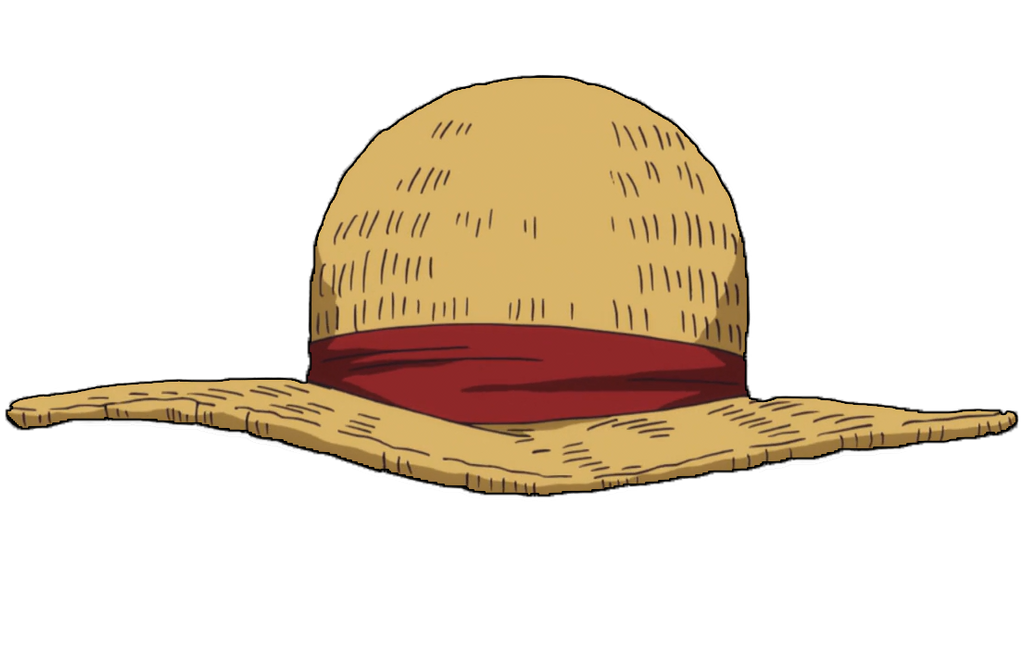 One Piece Strawhat Render, One Piece Luffy hat art \ transparent background  PNG clipart