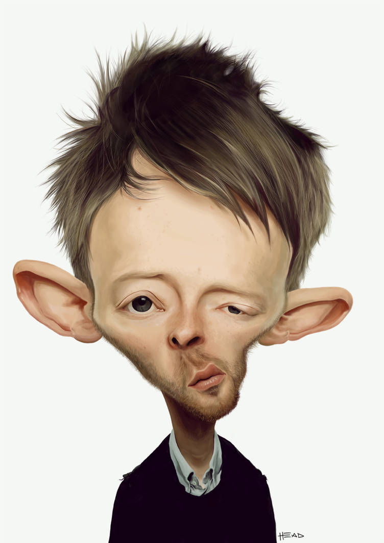 Thom Yorke by manohead