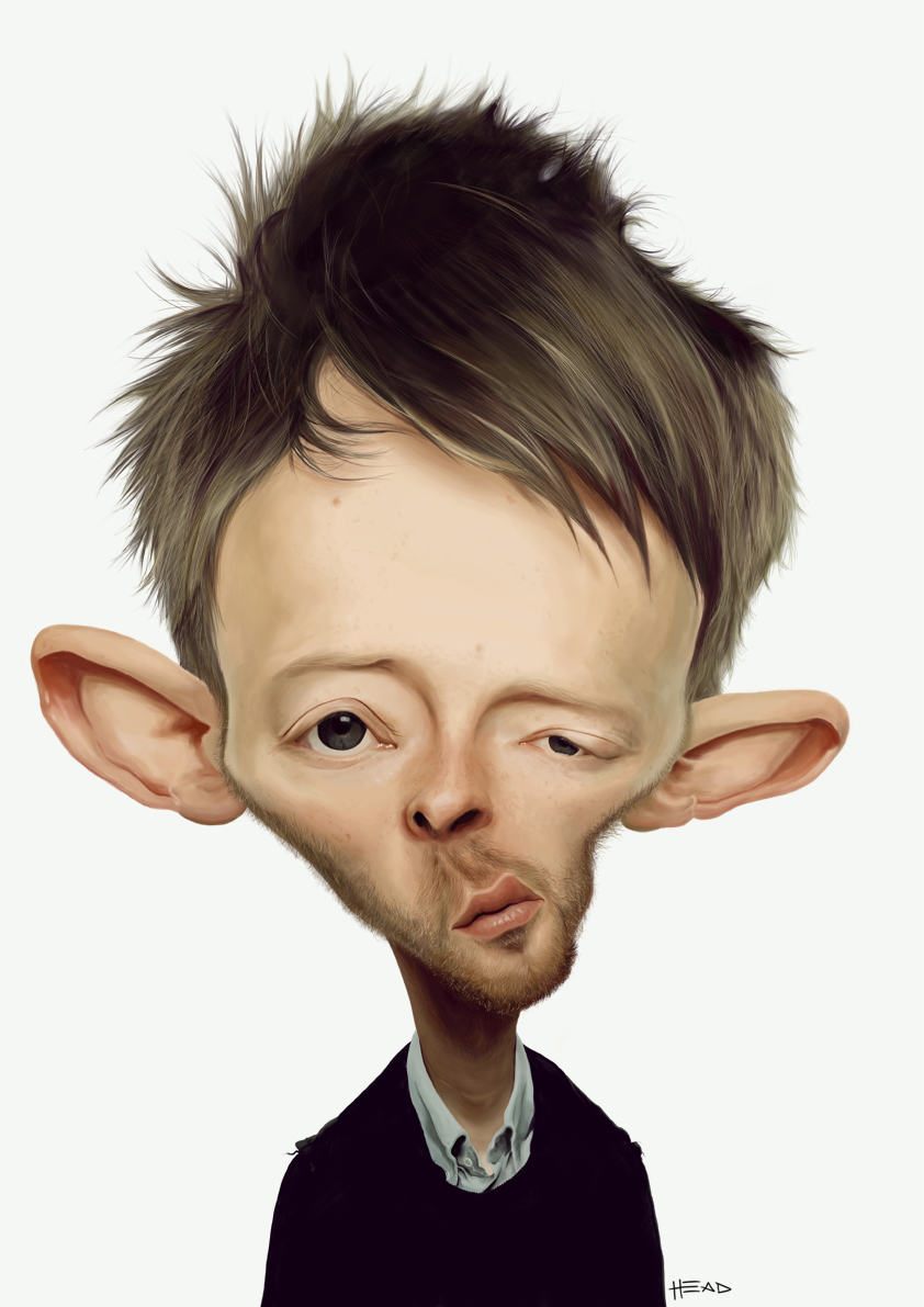 Thom Yorke by manohead