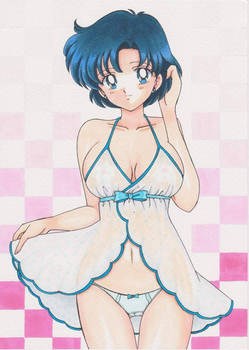 Ami Mizuno in her underwear 