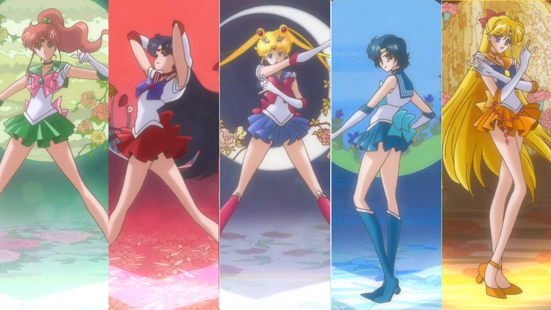 Sailor moon crystal season 1 and 2 moments🌙💎 in 2023