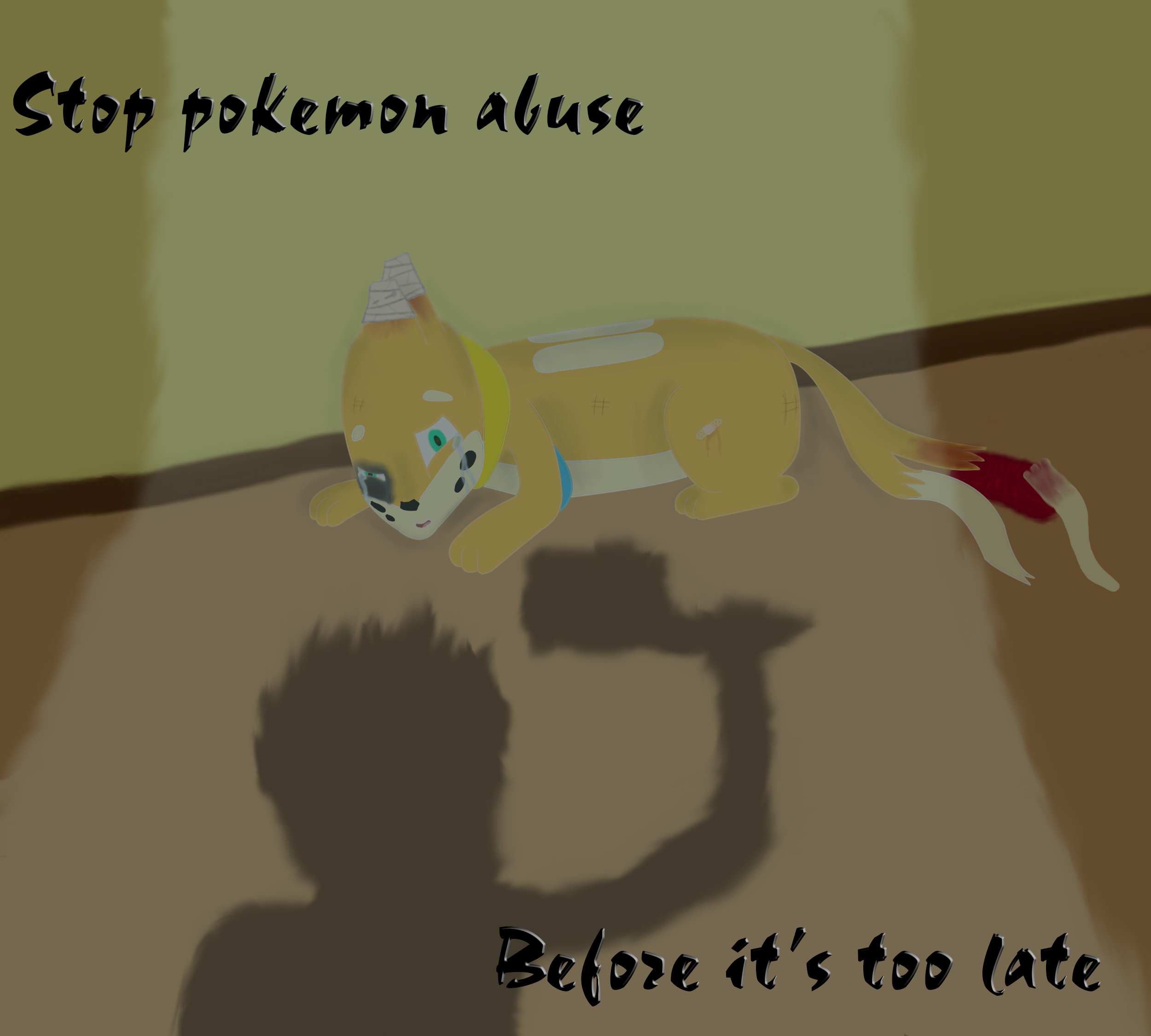 Stop Pokemon Abuse by Skaterblog on DeviantArt Stop Pokemon Abuse by Skaterblog on DeviantArt