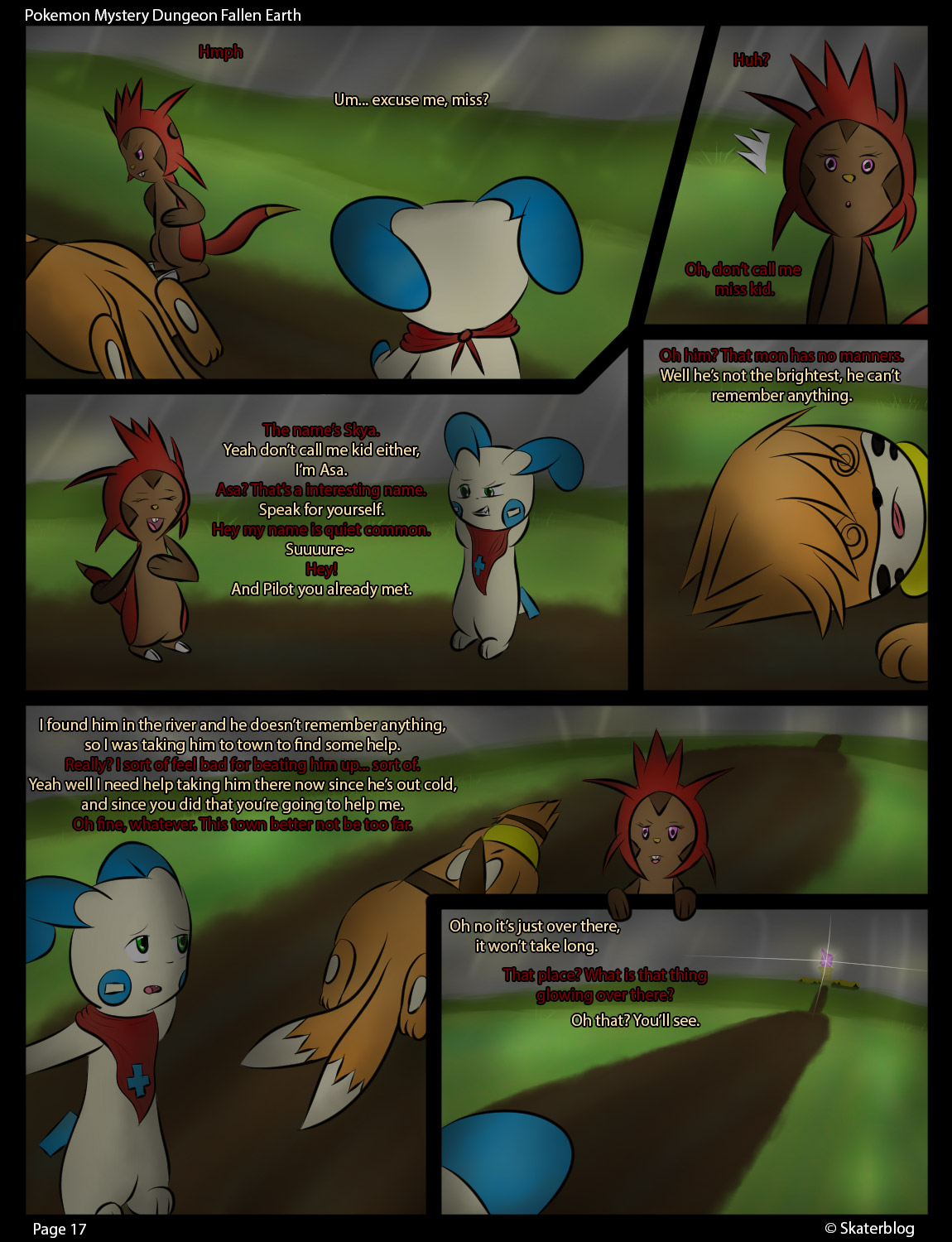 PMD Fallen Earth | Ch. 1 Page 17