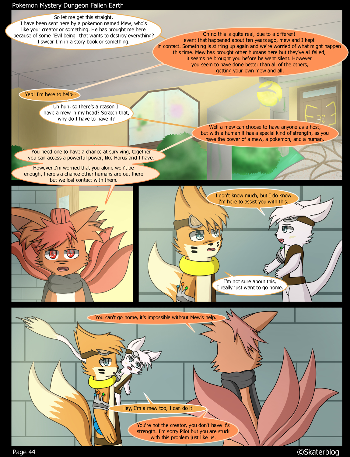 PMD Fallen Earth | Ch. 3 Page 1