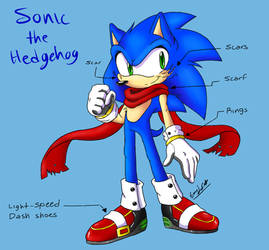 Redesign Challenge - Sonic the Hedgehog