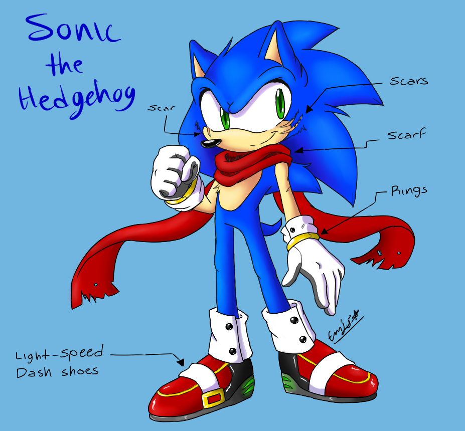 Redesign Challenge - Sonic the Hedgehog